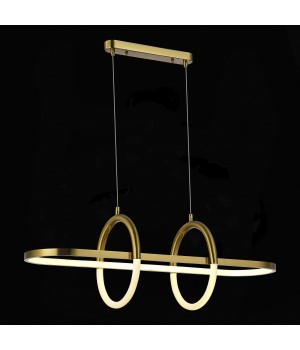 SL1579.313.01 Светильник подвесной ST-Luce Золотистый/Белый LED 1*48W 3000K MOFISTO-foto4