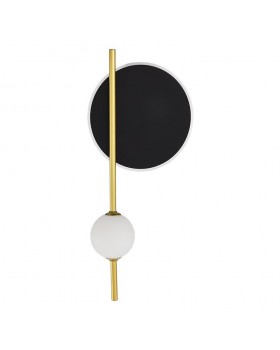 SL6507.431.02 Светильник настенный ST-Luce Шампань, Черный/Белый LED 1+1*9+4W 4000K DALI-foto2