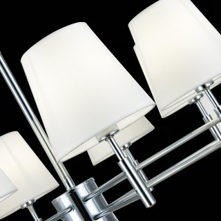 SLE105453-08 Светильник подвесной Хром/Белый E14 8*40W LAGORO-foto7