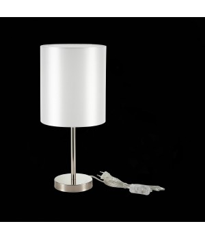SLE107304-01 Прикроватная лампа Никель/Белый E14 1*40W NOIA-foto4