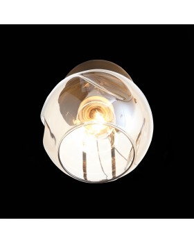 SLE155301-01 Светильник настенный Античная медь/Янтарный E14 1*60W GENTORE-foto6