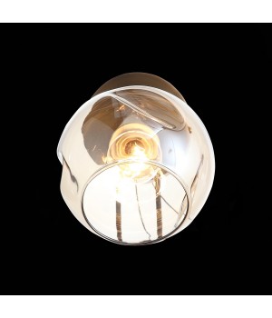 SLE155301-01 Светильник настенный Античная медь/Янтарный E14 1*60W GENTORE-foto6