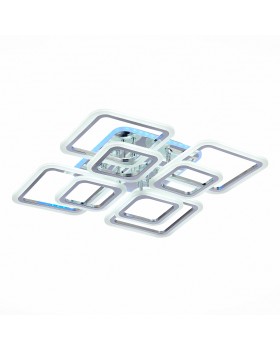 SLE200412-08RGB Светильник потолочный Хром/Белый LED 1*176W RGB 10W 3000-6000K QUTRO-foto3