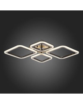 SLE500182-04 Светильник потолочный Темный хром/Белый LED 1*88W 3000-6000K SAMURO-foto7