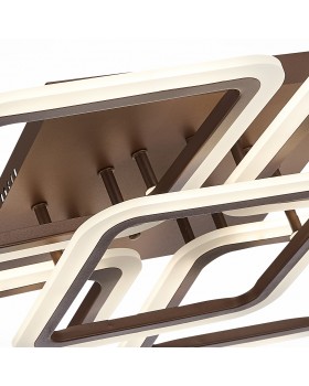 SLE200472-05 Светильник потолочный Кофейный/Белый LED 1*140W 3000-6000K QUTRO-foto5