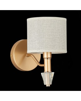 SLE107001-01 Бра Золотистый/Бежевый E14 1*40W VILEDE-foto4