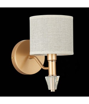 SLE107001-01 Бра Золотистый/Бежевый E14 1*40W VILEDE-foto4