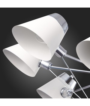 SLE155802-08 Люстра потолочная Хром/Белый E14 8*40W VARIO-foto4