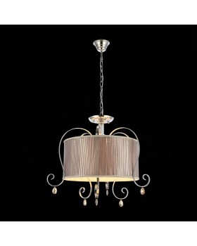 SL177.113.03 Люстра подвесная, потолочная Хром/Серебристый E14 3*40W AZZURRO-foto4