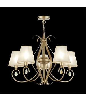 SLE111403-05 Люстра подвесная Шампань/Шампань E14 5*40W FOGGIA-foto4