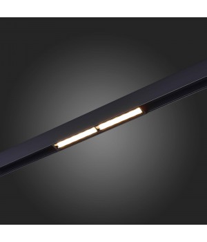 ST804.436.12 Магнитный трековый светильник Черный LED 1*12W 3000K 700Lm Ra>90 120° IP20 L220xW22xH46 48VV SKYLINE 48-foto5