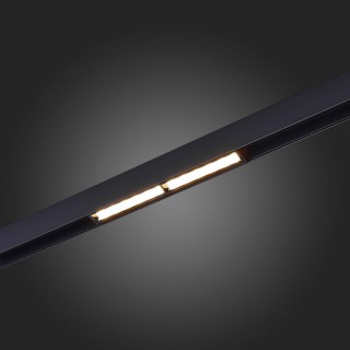 ST804.436.12 Магнитный трековый светильник Черный LED 1*12W 3000K 700Lm Ra>90 120° IP20 L220xW22xH46 48VV SKYLINE 48-foto5