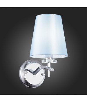 SLE105611-01 Бра Хром/Светло-голубой E14 1*40W PERAMONE-foto5