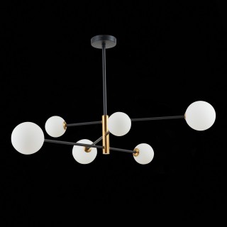 SLE220103-06 Светильник подвесной Черный, Бронза/Белый G9 6*5W ARCOLA-foto5