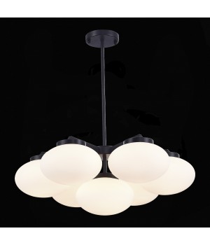 SL1503.403.07 Люстра подвесная ST-Luce Черный/Белый E27 7*40W MODICA-foto4