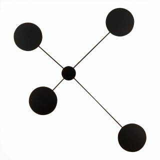 SL6006.401.04 Светильник настенно-потолочный ST-Luce Черный/Черный LED 4*5W 3000K Tondo-foto2