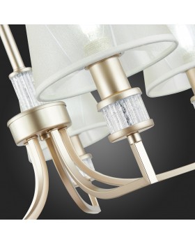 SLE107503-05 Люстра подвесная Золотистый/Шампань E14 5*40W MANILA-foto9