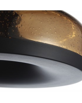 SL6014.603.01 Светильник подвесной ST-Luce Черный/Коричневый, с пузырьками LED 1*42W 3000K RIPPLE-foto4