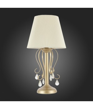 SL177.204.01 Прикроватная лампа Золотистый/Белый E14 1*40W AZZURRO-foto8