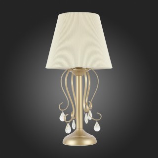 SL177.204.01 Прикроватная лампа Золотистый/Белый E14 1*40W AZZURRO-foto8