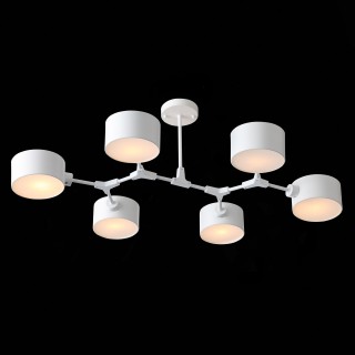 SLE183502-06 Люстра потолочная Белый/Белый E14 6*60W GIMENTO-foto7