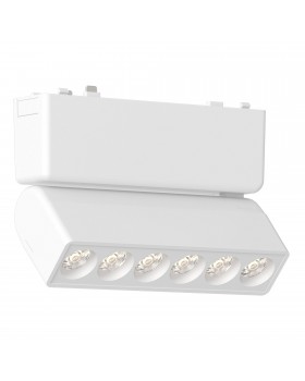 ST675.546.06 Магнитный трековый светильник Белый LED 1*6W 4000K 360Lm Ra>90 >90 IP20 L122xW26xH83 48V SKYFLAT