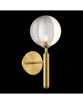 SLE1096-201-01 Бра Матовое золото/Белый, Дымчатый G9 1*5W AVEIRO-foto3