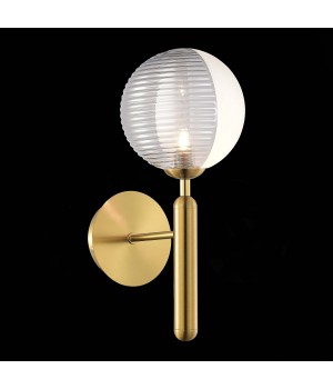 SLE1096-201-01 Бра Матовое золото/Белый, Дымчатый G9 1*5W AVEIRO-foto3