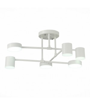 SLE201052-06 Люстра потолочная Белый/Белый LED 6*7W 4000K NOBEL-foto19