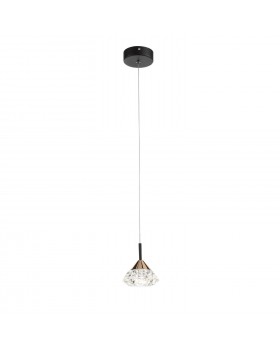 SL1601.423.01 Светильник подвесной ST-Luce Черный/Прозрачный LED 1*6W 4000K UNTIDO