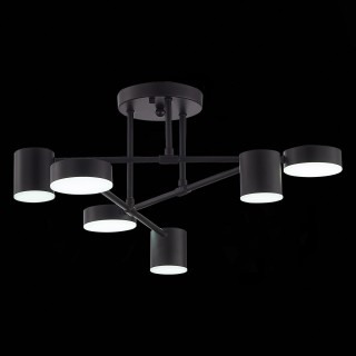SLE201042-06 Люстра потолочная Черный/Черный LED 6*7W 4000K NOBEL-foto14