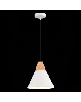 SLE125103-01 Подвес Белый/Белый, Светлое дерево E14 1*40W MODICA-foto4