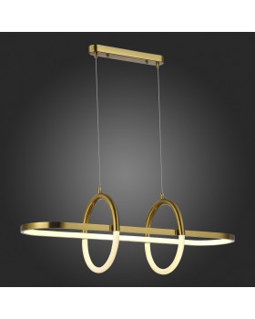 SL1579.313.01 Светильник подвесной ST-Luce Золотистый/Белый LED 1*48W 3000K MOFISTO-foto5