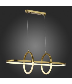 SL1579.313.01 Светильник подвесной ST-Luce Золотистый/Белый LED 1*48W 3000K MOFISTO-foto5