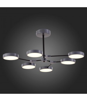 SLE6003-702-06 Светильник потолочный Серый/Серый LED 6*10W MONTA-foto7