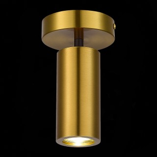 SL1215.402.01 Светильник потолочный ST-Luce Черный, Латунь/Латунь GU10 1*5W 4000K TALIA-foto3