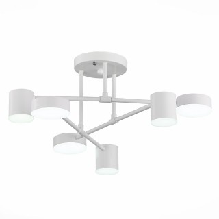 SLE201052-06 Люстра потолочная Белый/Белый LED 6*7W 4000K NOBEL-foto16