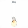 SL6107.113.01 Светильник подвесной ST-Luce Хром/Белый Хром LED 1*12W 3000K Eclisse