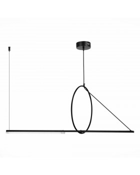 SL6113.403.01 Светильник подвесной ST-Luce Черный LED 1*12W 4000K GAIA-foto2