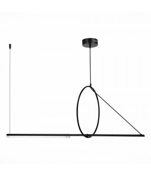 SL6113.403.01 Светильник подвесной ST-Luce Черный LED 1*12W 4000K GAIA-foto2