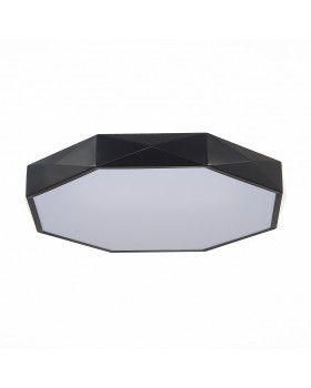 SLE200842-01 Светильник потолочный Черный/Белый LED 1*45W 3000K/4000K/6000K RONDO-foto10