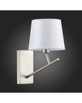 SLE300101-01 Бра Никель/Белый E14 1*40W DENICE-foto6