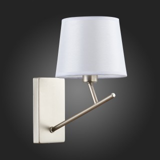 SLE300101-01 Бра Никель/Белый E14 1*40W DENICE-foto6