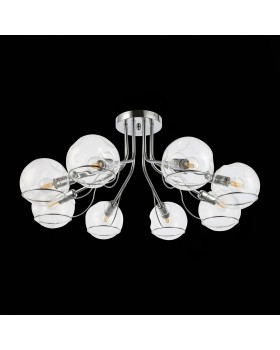 SLE102502-08 Люстра потолочная Хром/Прозрачный E14 8*40W BACA-foto4