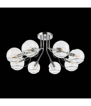 SLE102502-08 Люстра потолочная Хром/Прозрачный E14 8*40W BACA-foto4