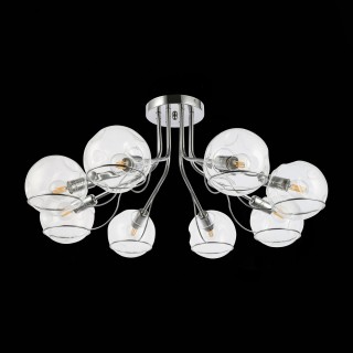 SLE102502-08 Люстра потолочная Хром/Прозрачный E14 8*40W BACA-foto4