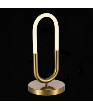 SL1579.304.01 Светильник настольный ST-Luce Золотистый/Белый LED 1*10W 3000K MOFISTO-foto3