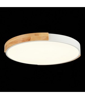 SLE201352-01 Светильник потолочный Белый, Светлое дерево/Белый LED 1*40W 3000K/4000K/6000K DELIA-foto8