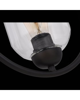 SL333.303.01 Люстра подвесная ST-Luce Коричневая бронза/Прозрачный E27 1*60W CODITA-foto6