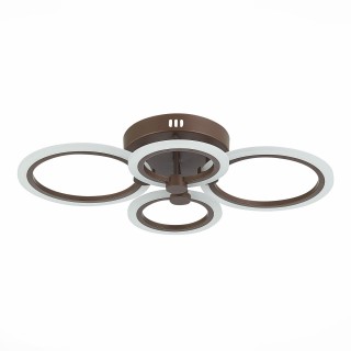 SLE500572-04 Светильник потолочный Кофейный/Белый LED 1*72W 3000-6000K CERINA-foto4